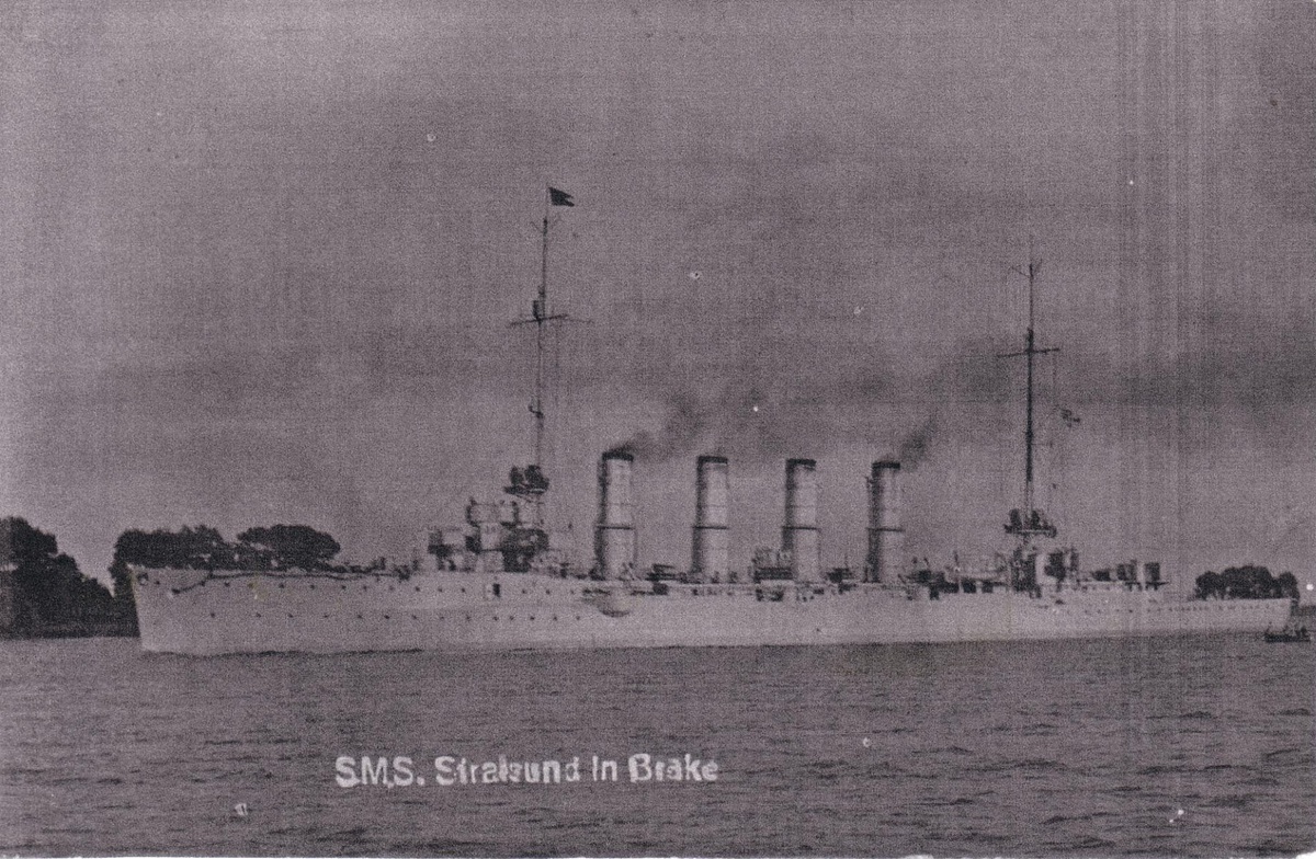 SMS Stralsund in Brake