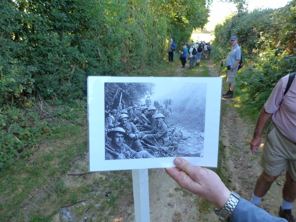 Somme then and now pic