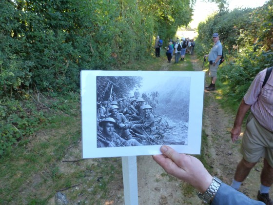Somme then and now pic